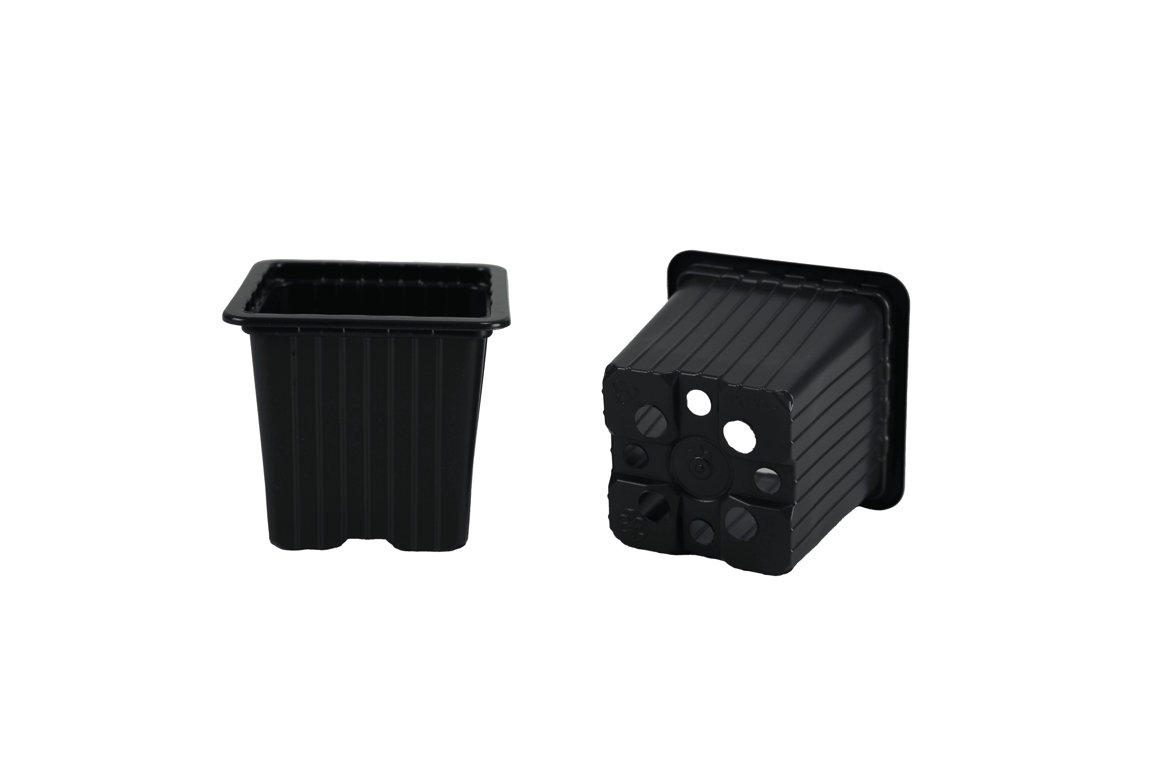 Квадратна саксия Soparco - 7 x 7 x 6,4 см